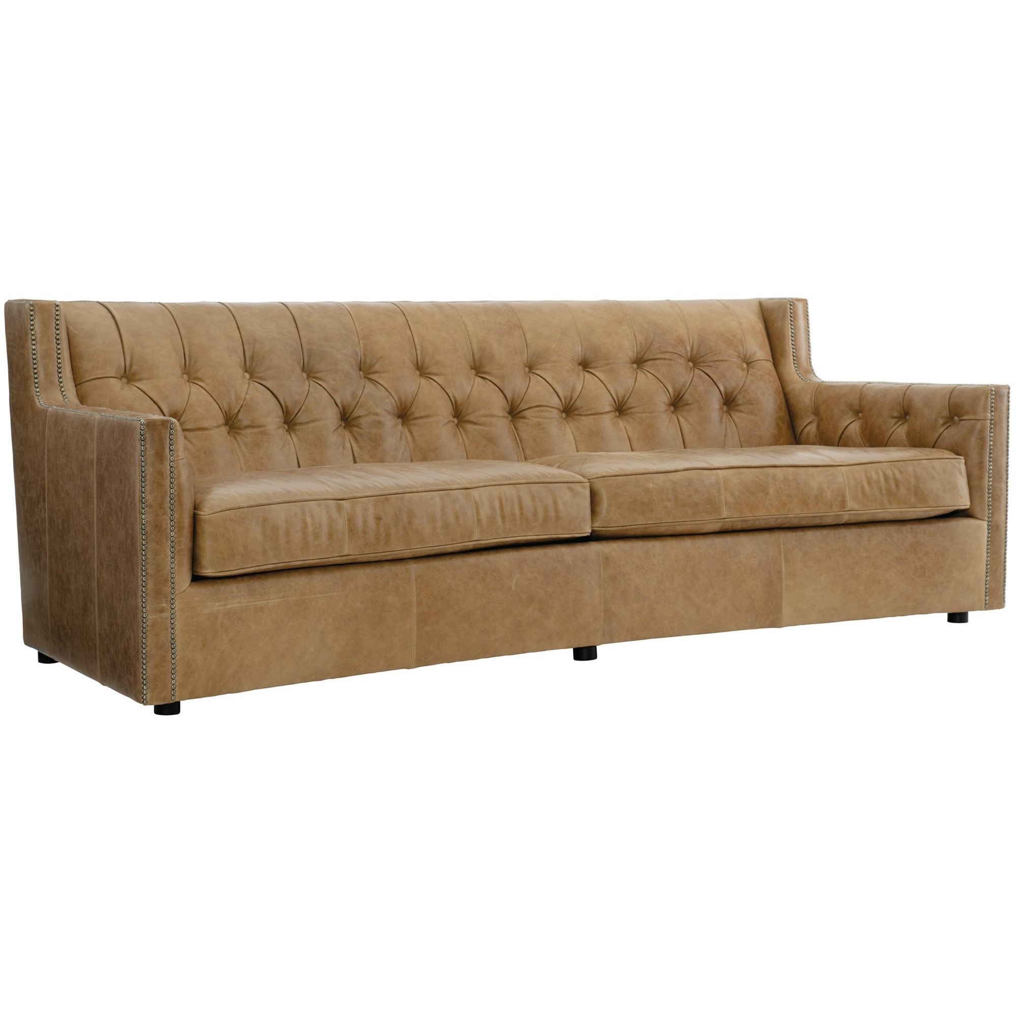 Bernhardt Candace 7277LFO Leather Sofa Baer's Furniture Uph
